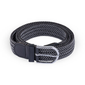 Cinturón Trenzado Negro diseño