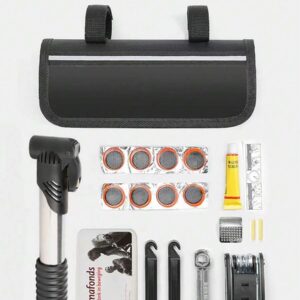 Kit de herramientas + bomba portátil